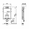 TECEBOX modul pro WC k zazdění 9.370.00