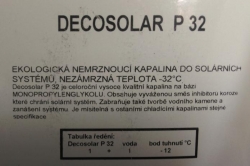 Decosolar P32 5L solární kapalina