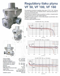 Regulátor plynu VF50