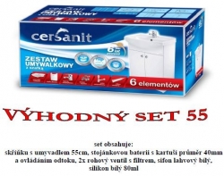 Skříňka s umyvadlem 55 SET kompletní